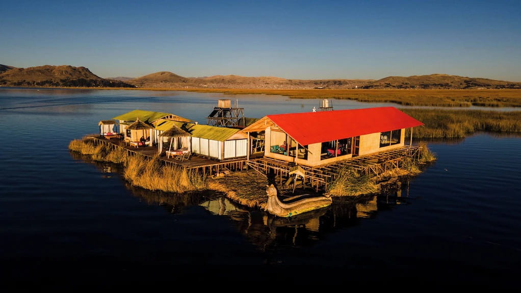 Peru extended tour 14 days — floating islands of Lake Titicaca from Cusco