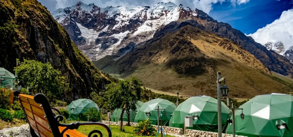 a night at Sky Lodge Dome Glamping